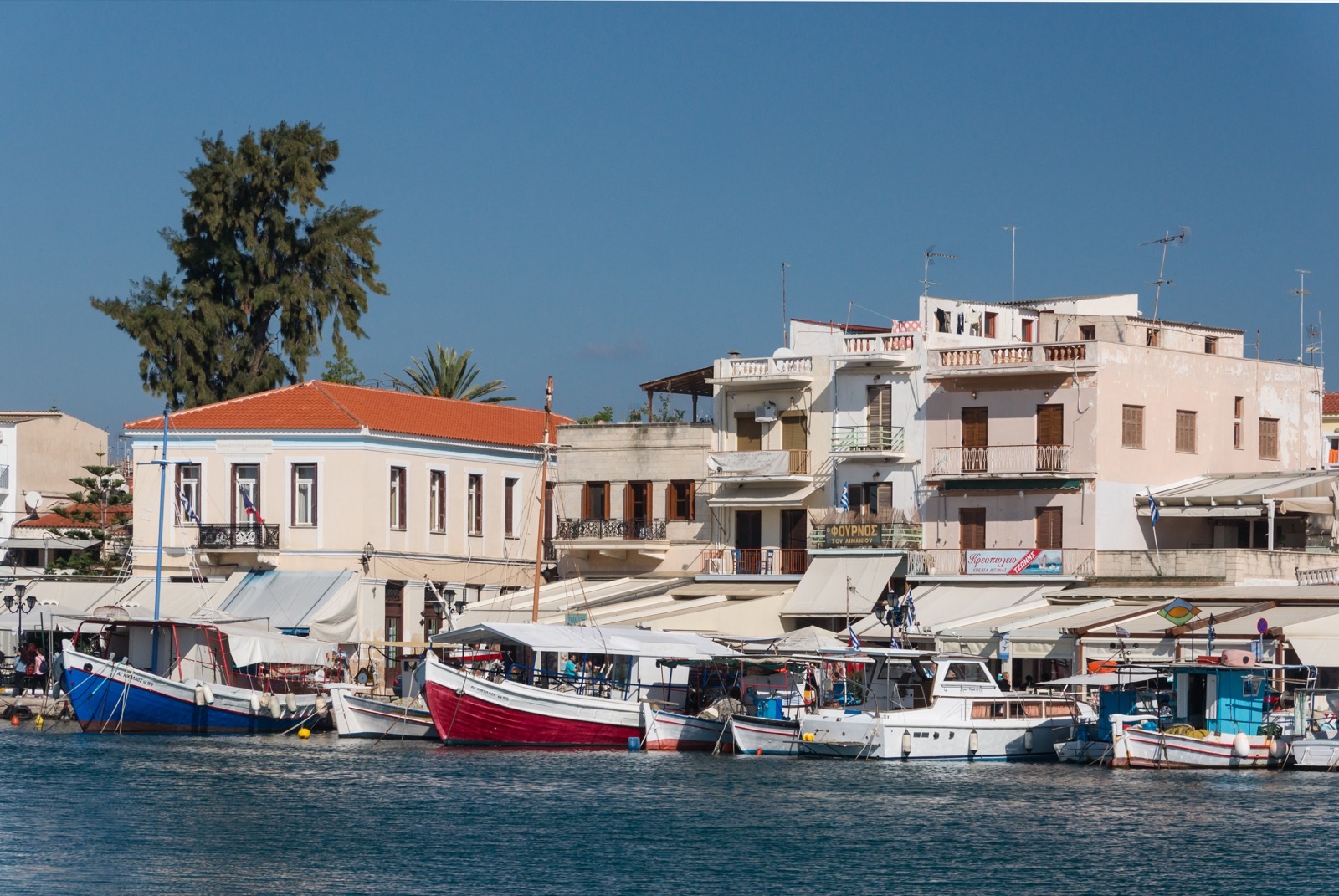 Agia Marina, looking east