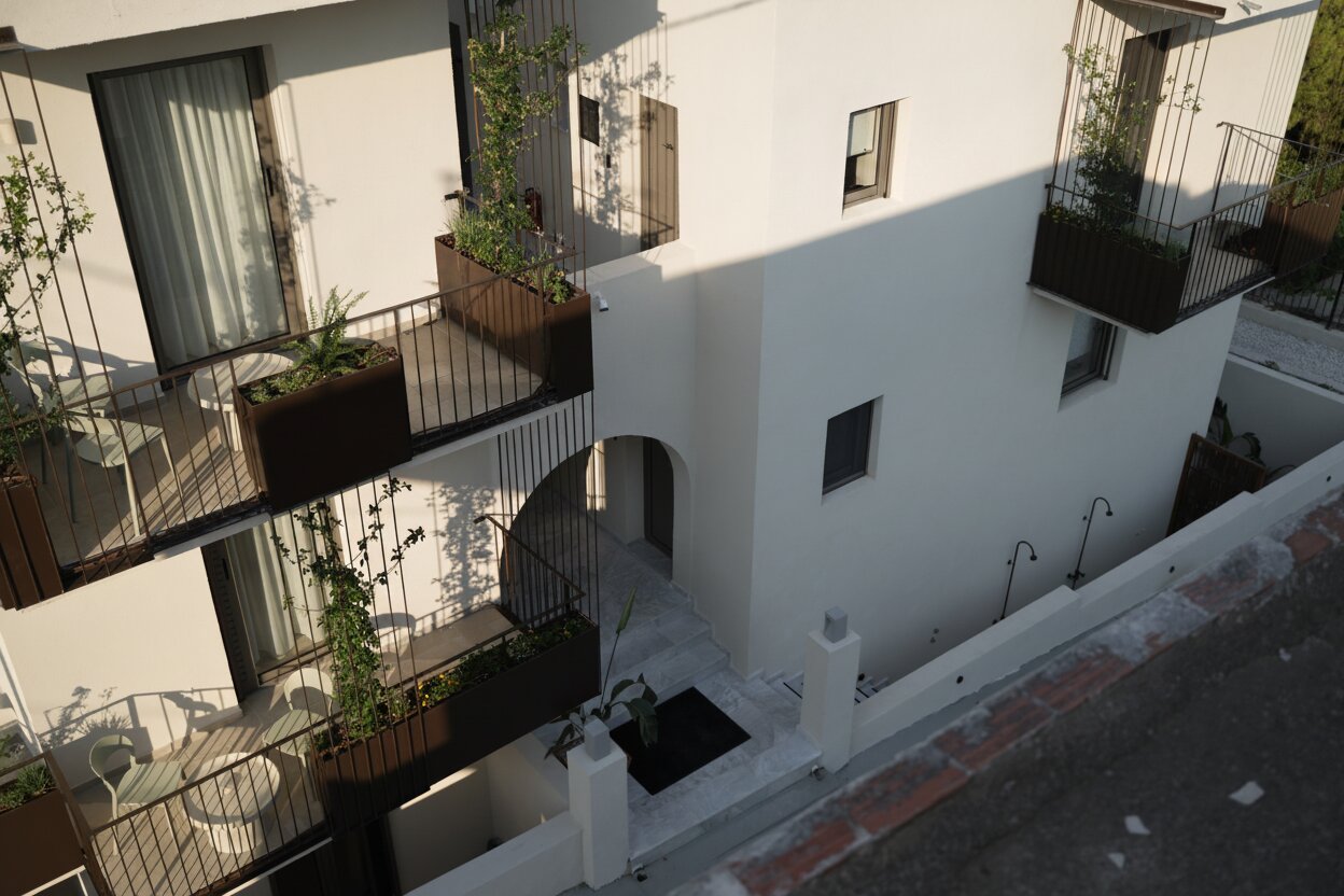 Stone, salt, and shutters