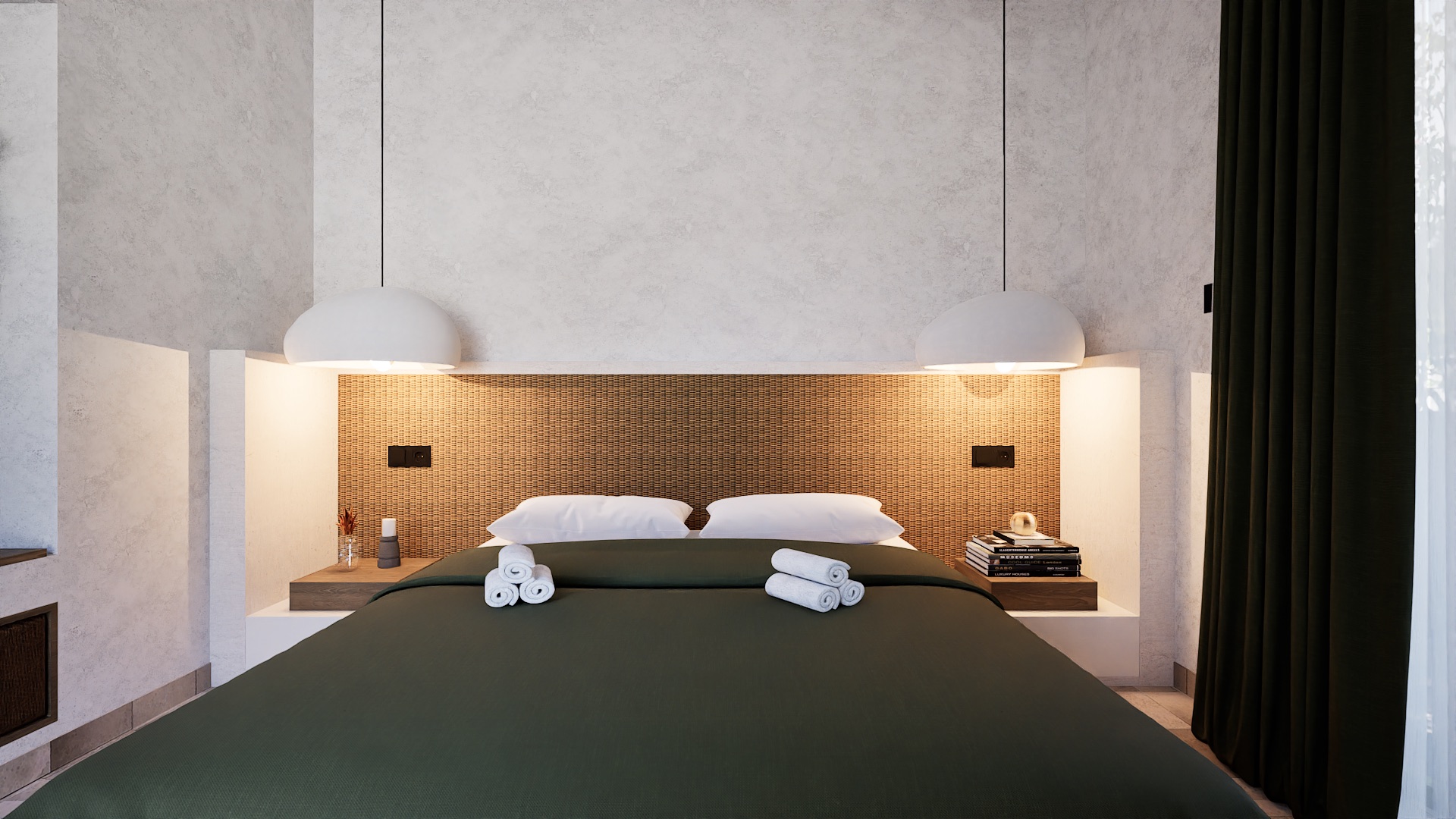 A Phi room — early afternoon